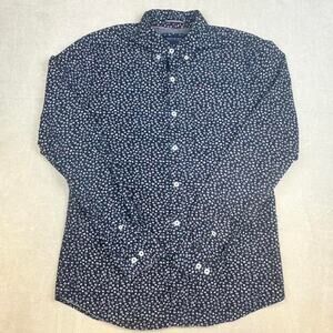 Cactus Man men’s Slim Fit Floral Button-Up Shirt size M sku A-11-LRS